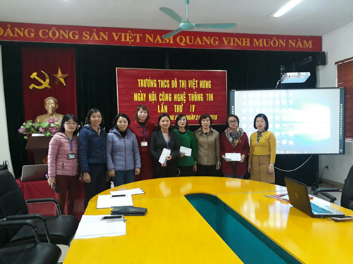 Ngày hội Công nghệ thông tin lần thứ IV trường THCS Đô Thị Việt Hưng